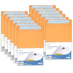 Press-It Seal-It&reg; Envelopes, 9" x 12", 5 Per Box, 12 Boxes