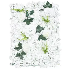 For Wedding Party Decor Hydrangea Panel Bouquet 6 PCS Artificial Flower Wall