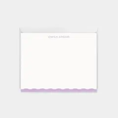 Wavy Edge Note Cards VIII