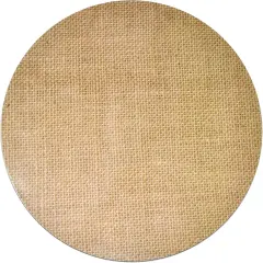Disposable Burlap Printed Paper Place Mats 50 Pack 13.5 Round Rustic Brown Natural Chargers Coated Place Mat for Fall Spring Vintage Country Farmhouse Tan Table Setting Kitchen Party
