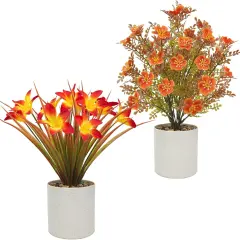 2Pcs Fall Table Decor
