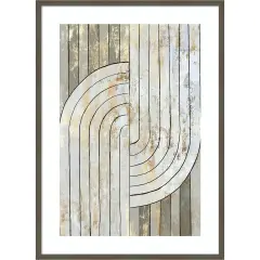 Art Deco Geo IIby Tom Reeves Wood Framed Wall Art Print