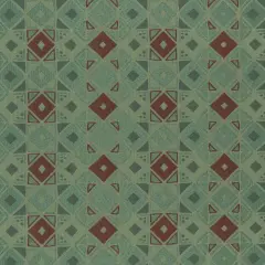 Cypress - Green AbstractGeometric Upholstery Fabric 54 Inches"