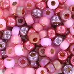 Miyuki 6 Round Seed Bead, Mix - Pink Panther, 22 grams