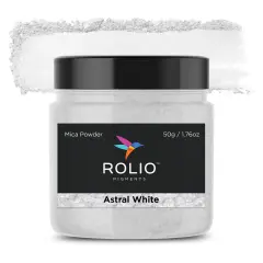 Rolio - 1 Jar Mica Powder (Astral White) - 50g / 1.8 oz