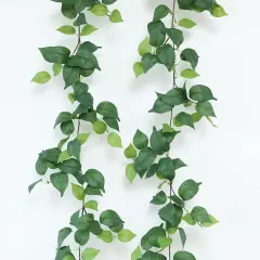 2 Strands Artificial Scindaps Vines Garland