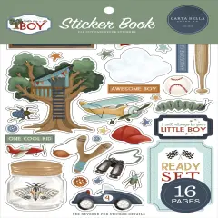 Carta Bella Sticker Book-That's My Boy