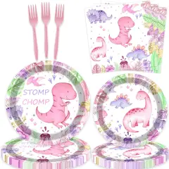 Dinosaur Theme Baby Shower Party Supplies