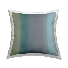 Subtle Ombre Gradient Outdoor Printed Pillow Design by Third & Wall Studios, 18 x 7 x 18