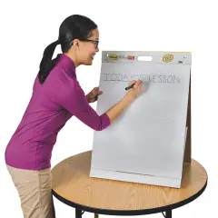Post-It&reg; Tabletop Easel Pad with Primary Lines, 20" x 23"