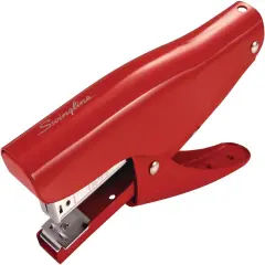 Plier Stapler, Handheld Heavy Duty All Metal Stapler, 25 Sheet Capacity, Jam Free, Vintage Rio Red (S7010159)