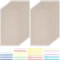 36Pcs Cardboard Weaving Looms Kit (No Wool Yarn)