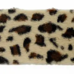5 Yards of Chanda Faux Leopard Print Trim | 5 yard cut Beige Multi