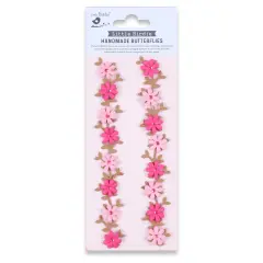 Little Birdie 3D Sticker Embellishment 2/Pkg-Floral Vine