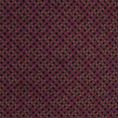 1 Yard Retro Geometric Silk Chiffon Fabric 51" Wide Pink & Yellow for Lightweight Garments