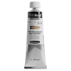 Schmincke Primacryl Professional Acrylic Paint - Burnt Ochre Light, 150 ml Tube
