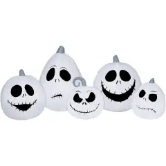3.3' Nightmare Before Christmas Jack Skellington Pumpkin Inflatable
