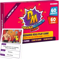 Drama Mayhem Funny Adult Card Game for Charades