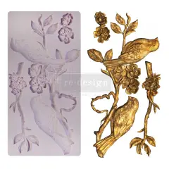 Redesign Decor Moulds&reg; - Blossoming Spring - 5Inx10In, 8Mm Thickness