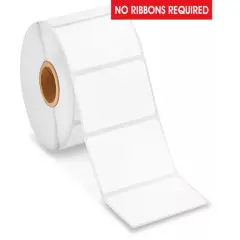 Thermal Labels Rolls W=2 1/2 x H=1 1/2"