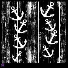 Prima Scrapbooking 12"x12" Stencils - Anchor 655350572204