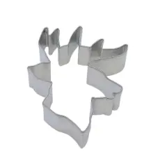 4&rdquo; Deer Head Metal Cookie Cutter