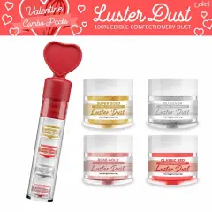 Bakell - Valentine's Day Luster Dust The Heart's Desire Combo (4 PC)