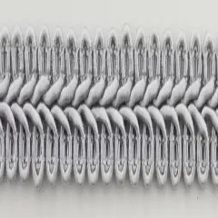 1/2" Chinese French Braid Gimp Trimming - 12 Continuous Yards - Many Colors! Gray