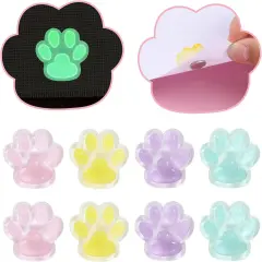 8 Pcs Diamond Art Painting Magnet Cover Minder, Paw Shape Diamond Picture Magnetic Holder Locator, Cross Stitch Diamond Picture Fixator with Case, Diamond Art Accessories Tools for Adults Craft
