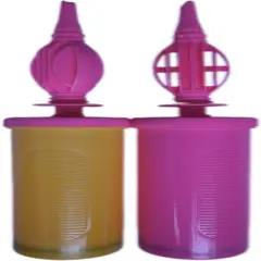 Two-Way Manual Balloon Pump, 2pcs Random Colors, Handheld Air Pump for Kids&rsquo; Party Balloons Supplies, Balloon Inflator by Hand, Manual Pump for Children's Balloon, Party & Birthday Decorations