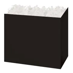 Pack/6: Black Basket Box - 10-1/4 x 6 x 7-1/2"