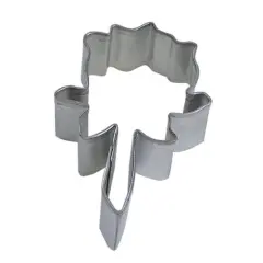 3&rdquo; Rose Flower Metal Cookie Cutter