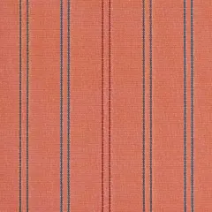 Punch - Coral & Peach Stripe Upholstery Fabric 54 Inches"