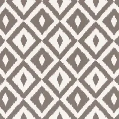 Iron - Grey & Silver Abstract & Geometric,Diamonds Upholstery Fabric 54 Inches"