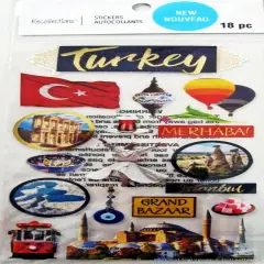 Recollections Turkey Dimensional Stickers