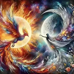 Fire Phoenix Diamond Painting Kits for Adults