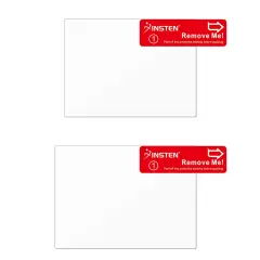 For Nintendo DS Lite Screen Protector, by Insten Clear Screen Protector LCD Film Guard Shield Compatible with Nintendo DS Lite White