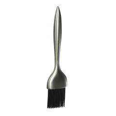 Norpro 7.5" Long Stainless Steel Silicone Basting Pastry Brush