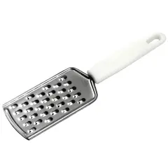 Chef Craft 9.5" Stainless Steel Coarse Flat Grater - Perfect for Cheese & Potatoes