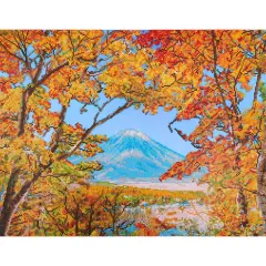 Diamond DotzAutumn Mountain Diamond Painting Multi