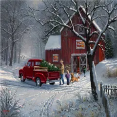 Sunsout Getting Ready for Christmas 1000 pc Christmas Jigsaw Puzzle 53248