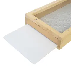 Stoney Acres Beekeeping Debris Board, Plastic Debris Board Only, for 5-Frame Nuc Beehive Screened Bottom Board, Amish Made