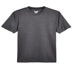 Team 365&reg; Youth Sonic Heather Performance T-Shirt DK GREY HEATHER