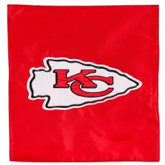 Kansas City Chiefs Garden Flag 2 Sided Applique