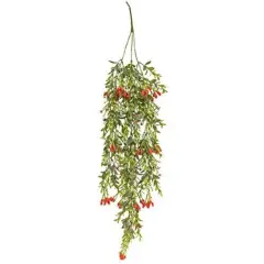 Nottingham Berry Hanging Vine Red