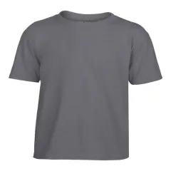 Gildan&reg; Youth Performance Crewneck Short Sleeve T-Shirt CHARCOAL