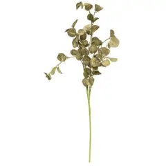 16&rdquo; Long Foamy Silver Dollar Pick with Soft Foam Leaves and Sage Finish