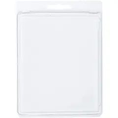 Collecting Warehouse Clear Plastic Clamshell Package / Storage Container, 5.125" H x 4.1875" W x 1.25" D
