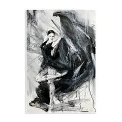 Stupell Industries Elegant Dancer Abstract Wall Plaque Design by Lucille Lee