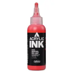 Holbein Acrylic Ink - Naphthol Red Light, 100 ml